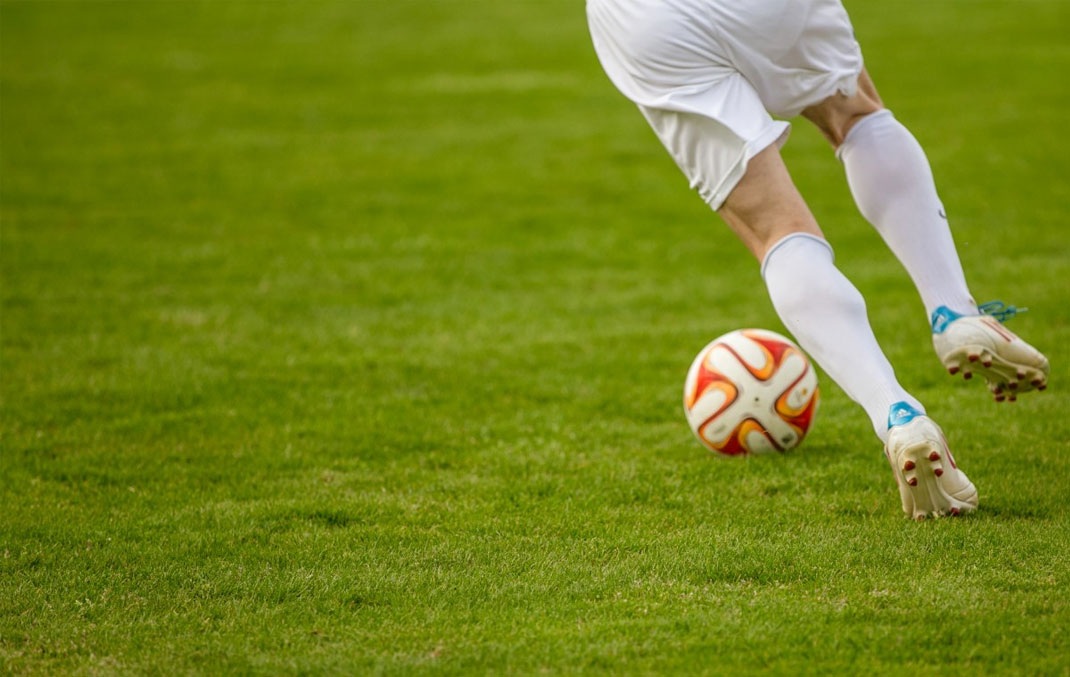 A kick in the Grass.